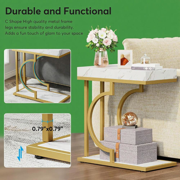 Wood End Table-3