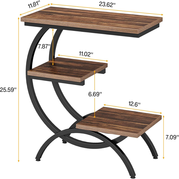 Wood End Table-2