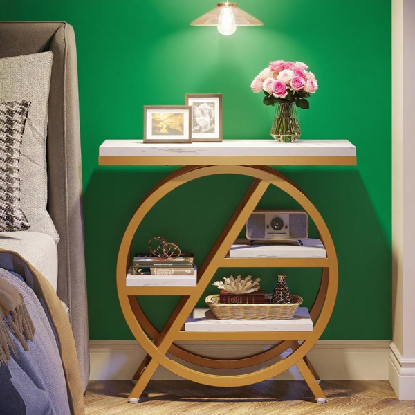 Wood End Table-5