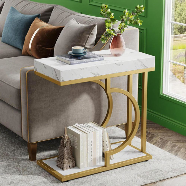 Wood End Table-4
