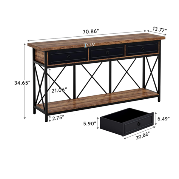 Long Console Table/Living room table-5