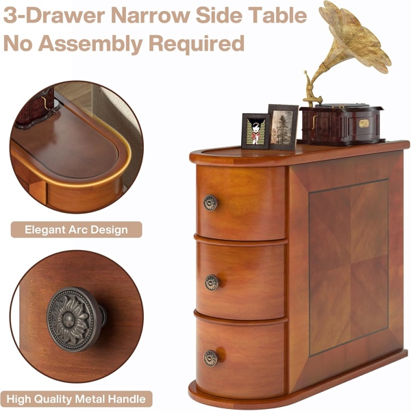 Wood End Table-3