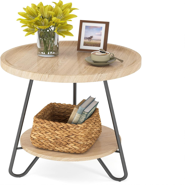 Wood End Table-2