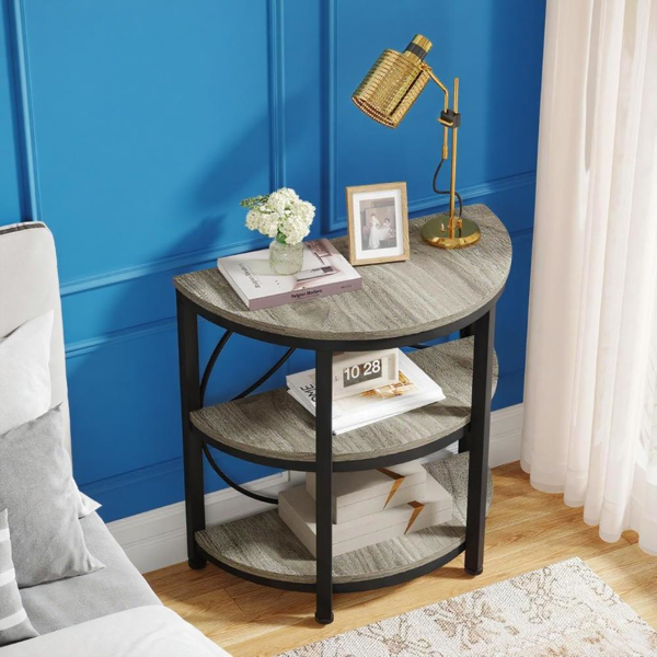 Wood End Table-1