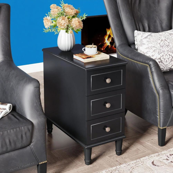 Wood End Table-5