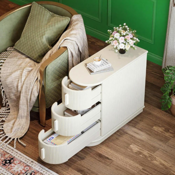 Wood End Table