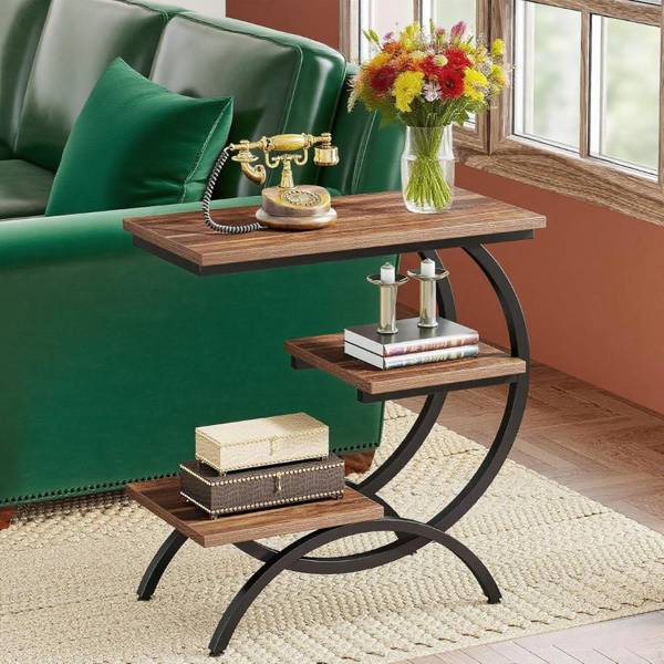 Wood End Table-6