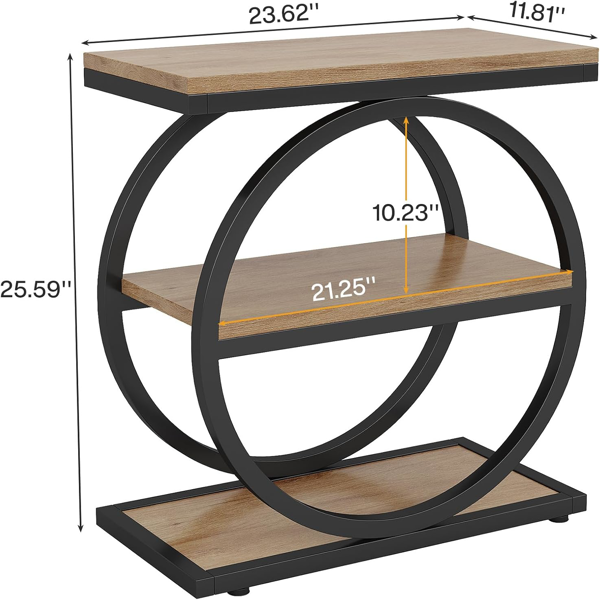 Wood End Table-2