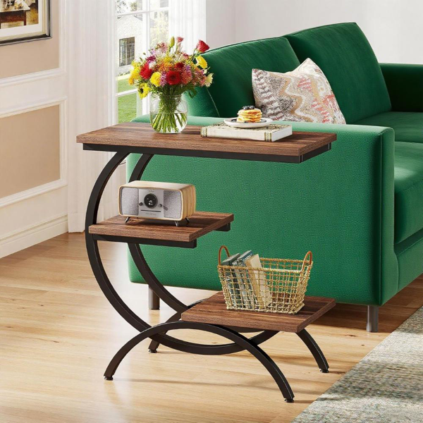 Wood End Table-4