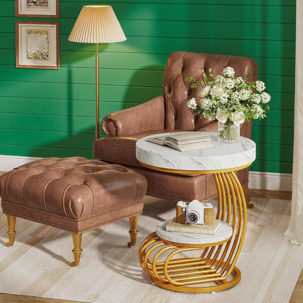 Wood End Table-6