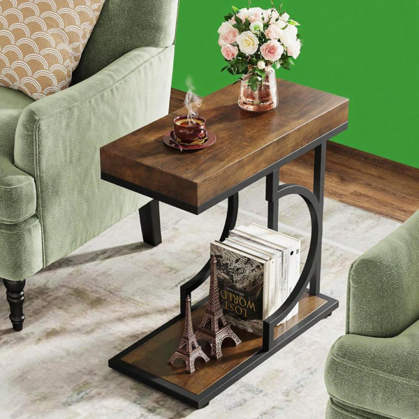 Wood End Table-1