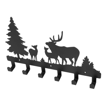 Stylish Kathy Metal Coat Hooks Wall Mounted with Moon, Cloud, and Deer Design - Make a Statement about Style and Nature in Your Wall Decor with These Exquisite Iron Crafts as a Towel Hook Rack, Stylis