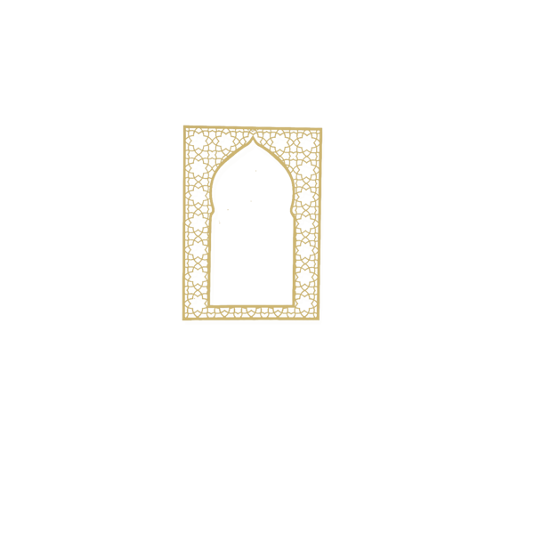 1 PC Elegant Arabic-style Islamic metal wall art: fashionable and versatile, perfect for indoor and outdoor decoration and Muslim gifts-3