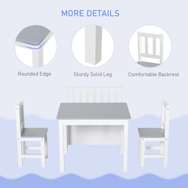 Kids Desk and Chair Set（Not Supported non-defective remorse returns）-3