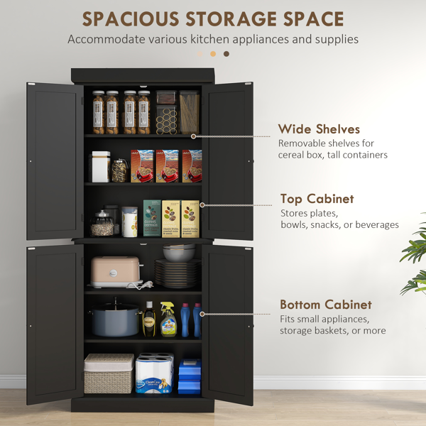 Kitchen Storage Cabinet（Not Supported non-defective remorse returns）-4