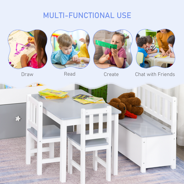 Kids Desk and Chair Set（Not Supported non-defective remorse returns）-6