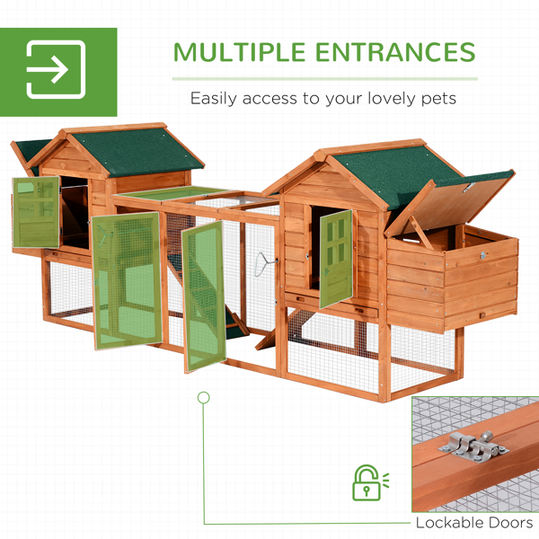 Chicken Coop  ( Amazon Shipping)（Prohibited by WalMart）（Not Supported non-defective remorse returns）-5