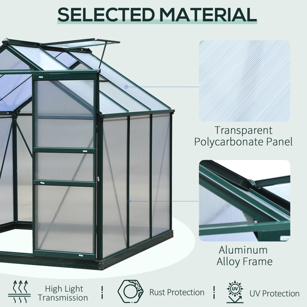Greenhouse Walk-in Grow House（Not Supported non-defective remorse returns）-2