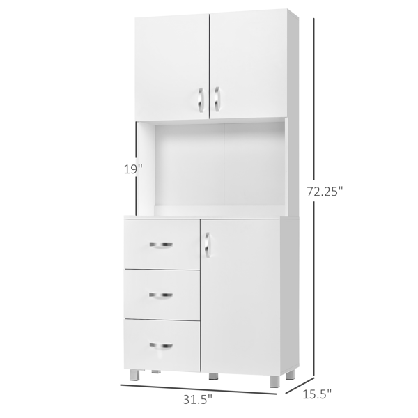 Kitchen Storage Cabinet（Not Supported non-defective remorse returns）-3