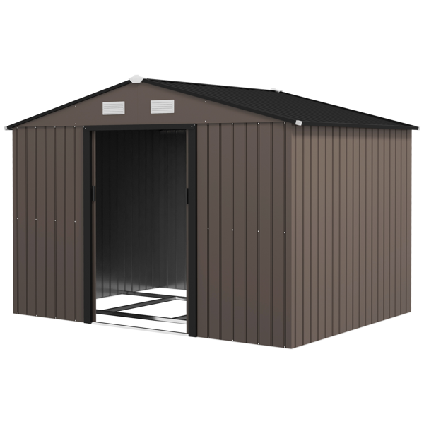 室外花园储物棚工具房-2