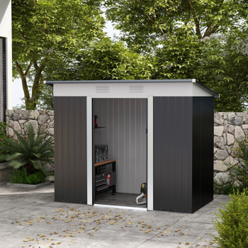 Outdoor Garden Storage Shed Tool House（Not Supported non-defective remorse returns）