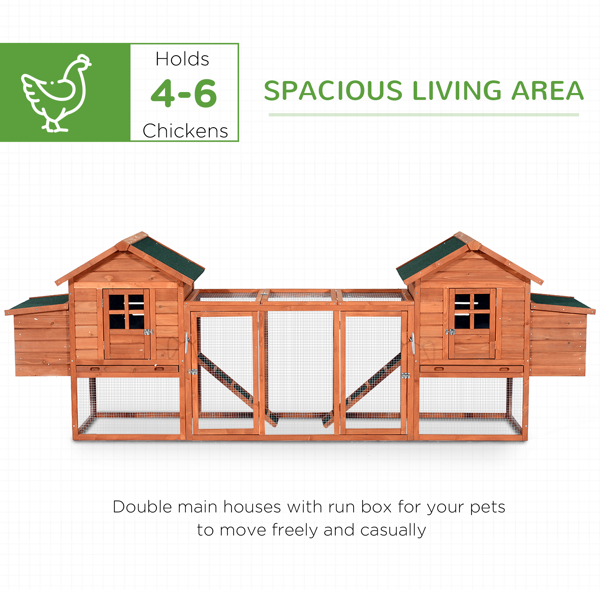 Chicken Coop  ( Amazon Shipping)（Prohibited by WalMart）（Not Supported non-defective remorse returns）-4