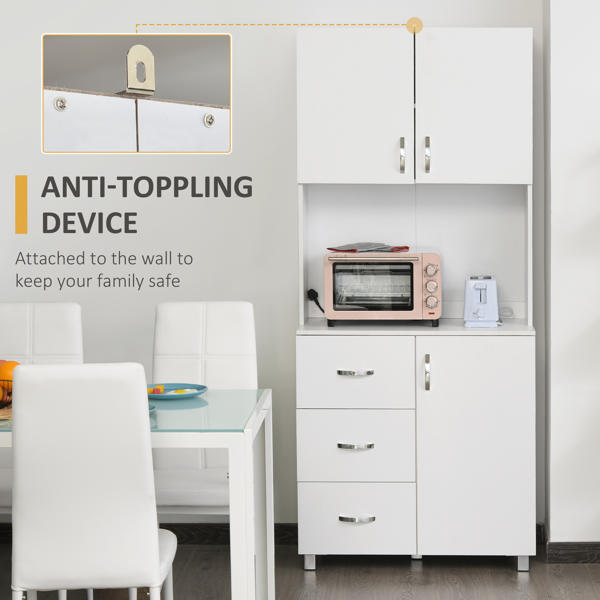 Kitchen Storage Cabinet（Not Supported non-defective remorse returns）-7
